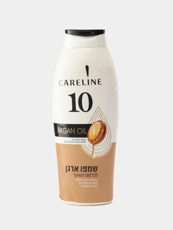 CARELINE 10 ШАМПУНЬ ВОССТАНАВЛИВАЮЩИЙ С АРГАНОВЫМ МАСЛОМ ДЛЯ ВСЕХ ТИПОВ ВОЛОС 700 МЛ