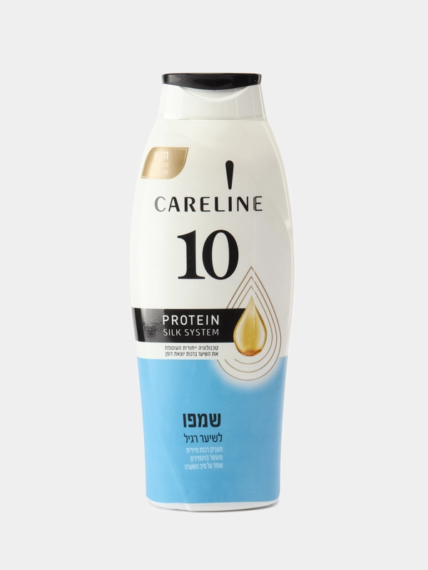 CARELINE 10 ШАМПУНЬ ДЛЯ НОРМАЛЬНЫХ ВОЛОС С АМИНОКИСЛОТАМИ ШЕЛКА 700 МЛ