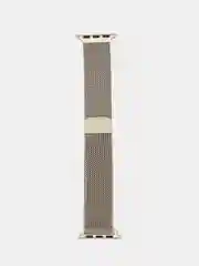 Золотой ремешок для смарт часов Apple Watch миланская петля, металлический 38/40/41/42/44/45/49 мм