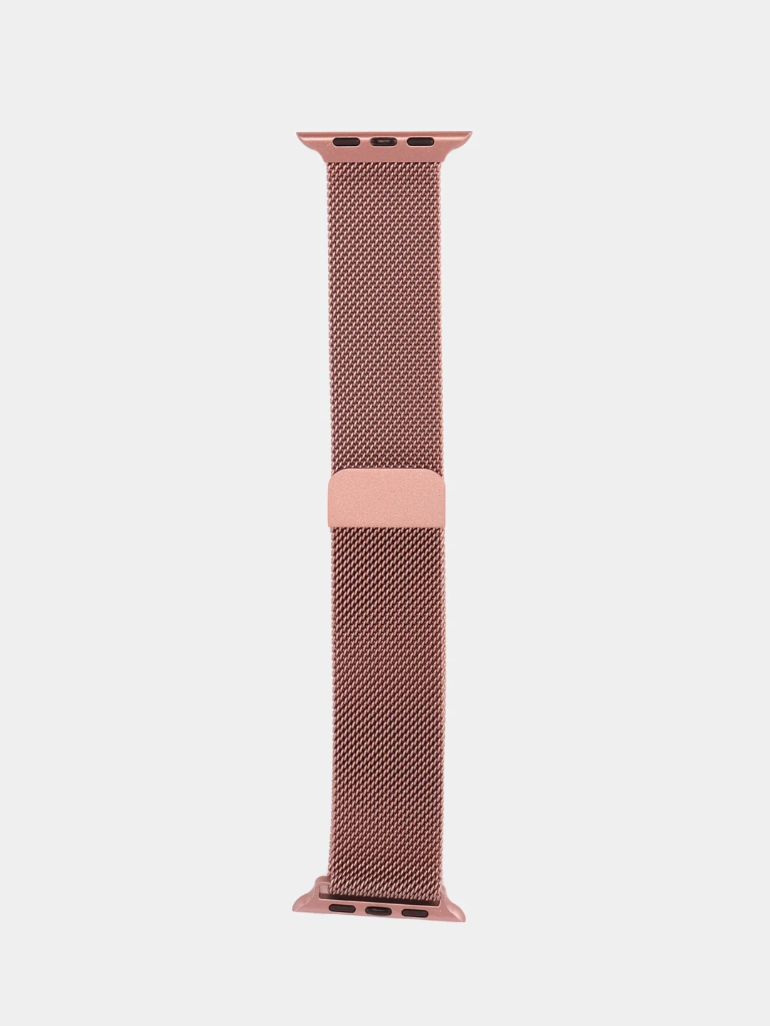 Розовый ремешок для смарт часов Apple Watch миланская петля, металлический 38/40/41/42/44/45/49 мм