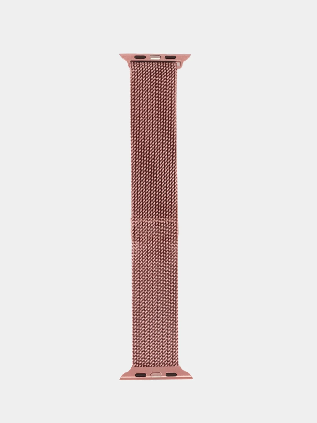 Розовый ремешок для смарт часов Apple Watch миланская петля, металлический 38/40/41/42/44/45/49 мм