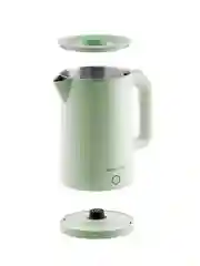 Зеленый чайник электрический Galaxy LINE GL 0362, бежевый, пластик