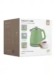 Зеленый чайник электрический Galaxy LINE GL 0331, белый