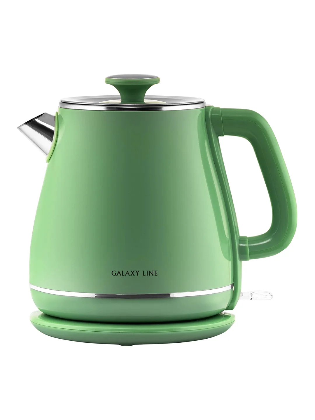 Зеленый чайник электрический Galaxy LINE GL 0331, белый