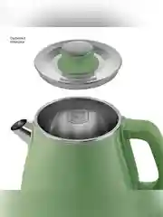 Зеленый чайник электрический Galaxy LINE GL 0331, белый