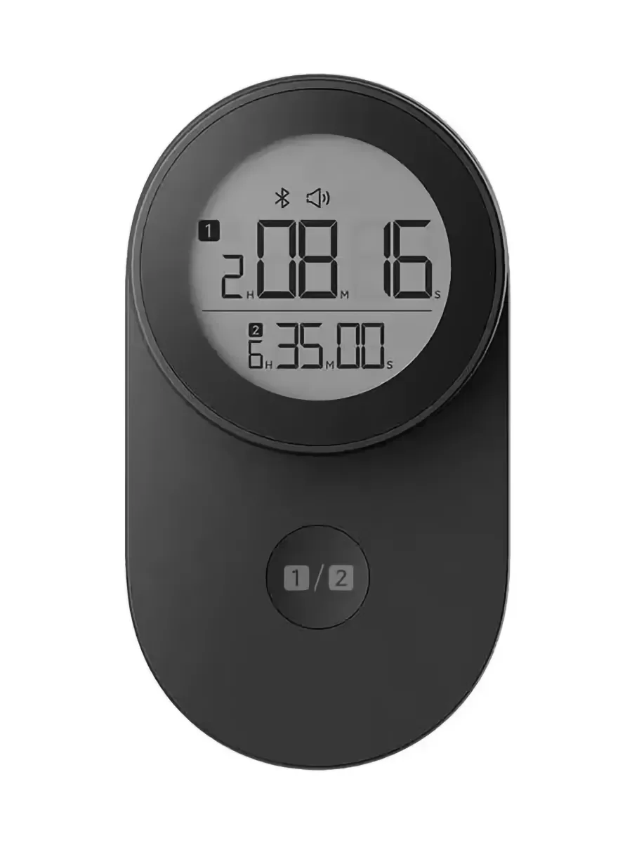 Черный умный таймер Xiaomi Mijia, KGJ001T