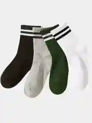 Носки детские, подростковые, для мальчиков, плотные, комплект из 4 пар