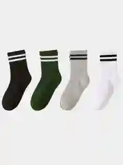 Носки детские, подростковые, для мальчиков, плотные, комплект из 4 пар