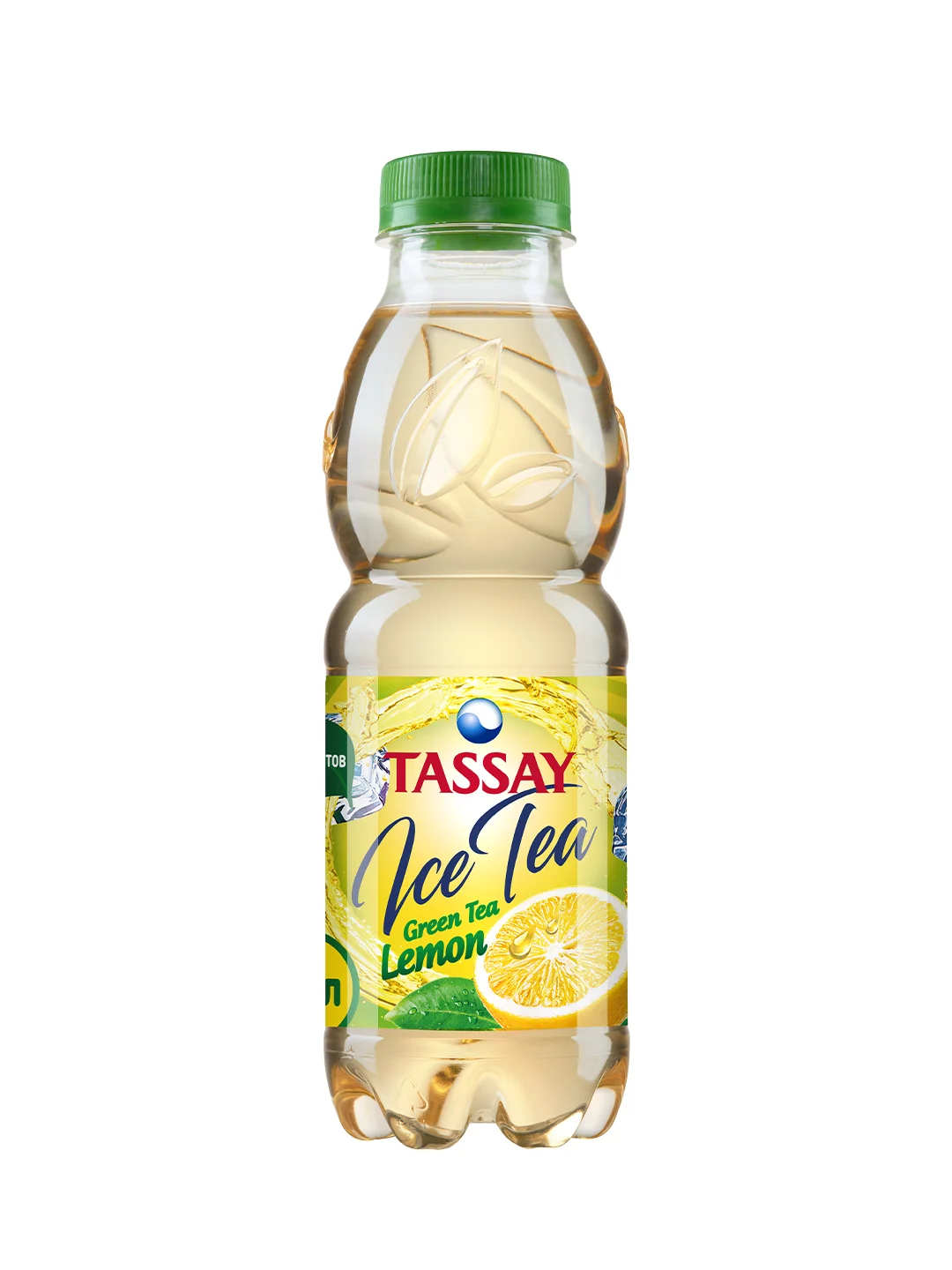 Холодный чай Tassay Ice tea, зеленый, с лимоном