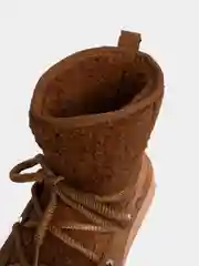 Карамельный ботинки женские зимние