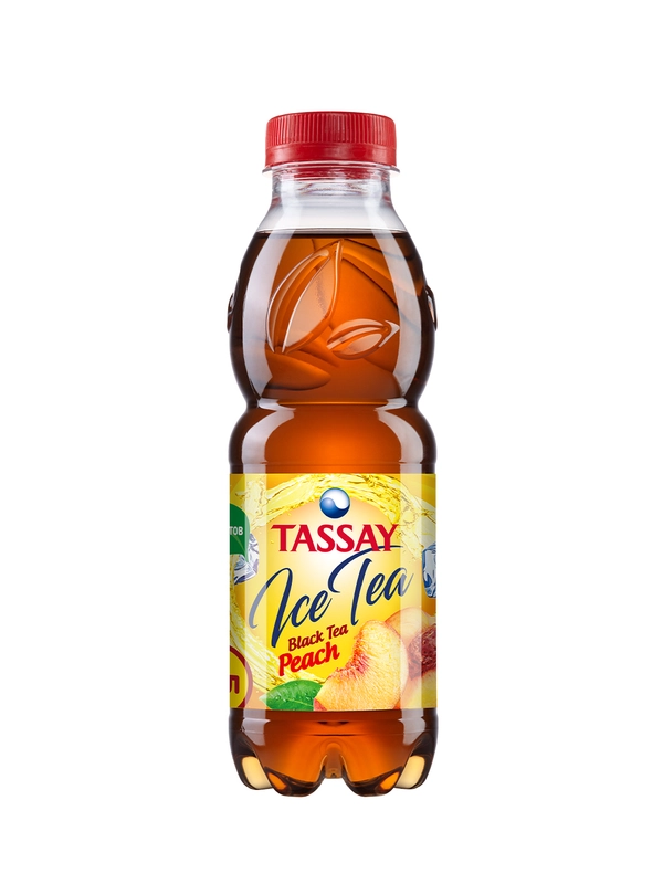 Холодный чай Tassay Ice tea, черный, с персиком