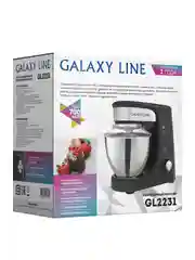 Миксер Galaxy LINE GL 2231, черный, планетарный, 700 Вт, 12 скоростей