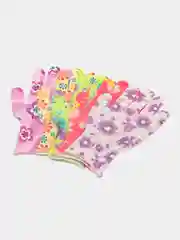 Разноцветный перчатки садовые 5 пар / перчатки хозяйственные / рабочие перчатки