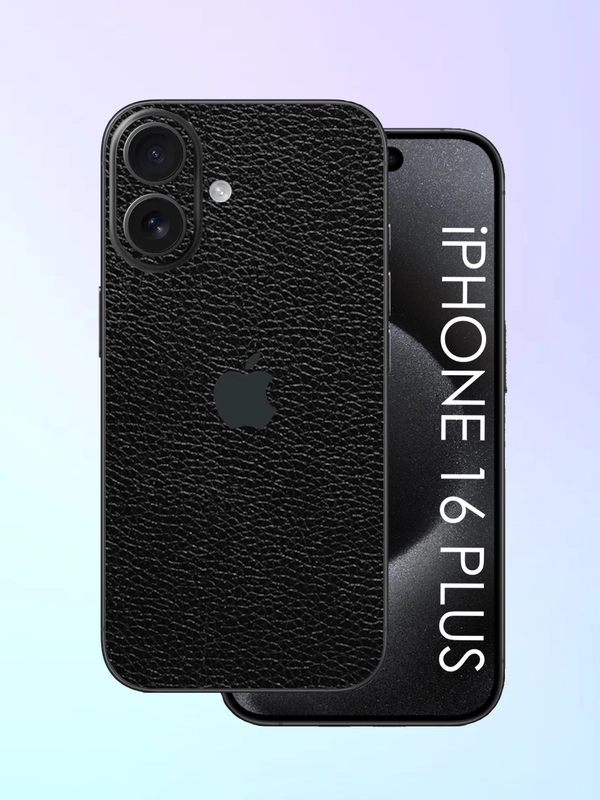 Защитная пленка на iPhone 16 Plus под карбон на заднюю часть,под кожу, на зад, назад,для
