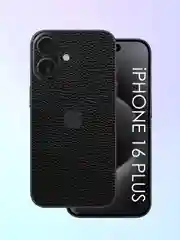 Угольный защитная пленка на iPhone 16 Plus под карбон на заднюю часть,под кожу, на зад, назад,для