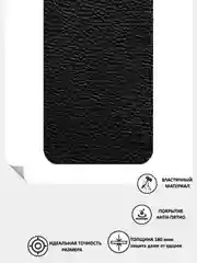 Угольный защитная пленка на iPhone 16 Pro Max под карбон на заднюю часть,под кожу, на зад, назад