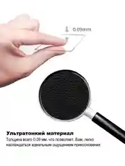 Угольный защитная пленка на iPhone 16 Pro Max под карбон на заднюю часть,под кожу, на зад, назад