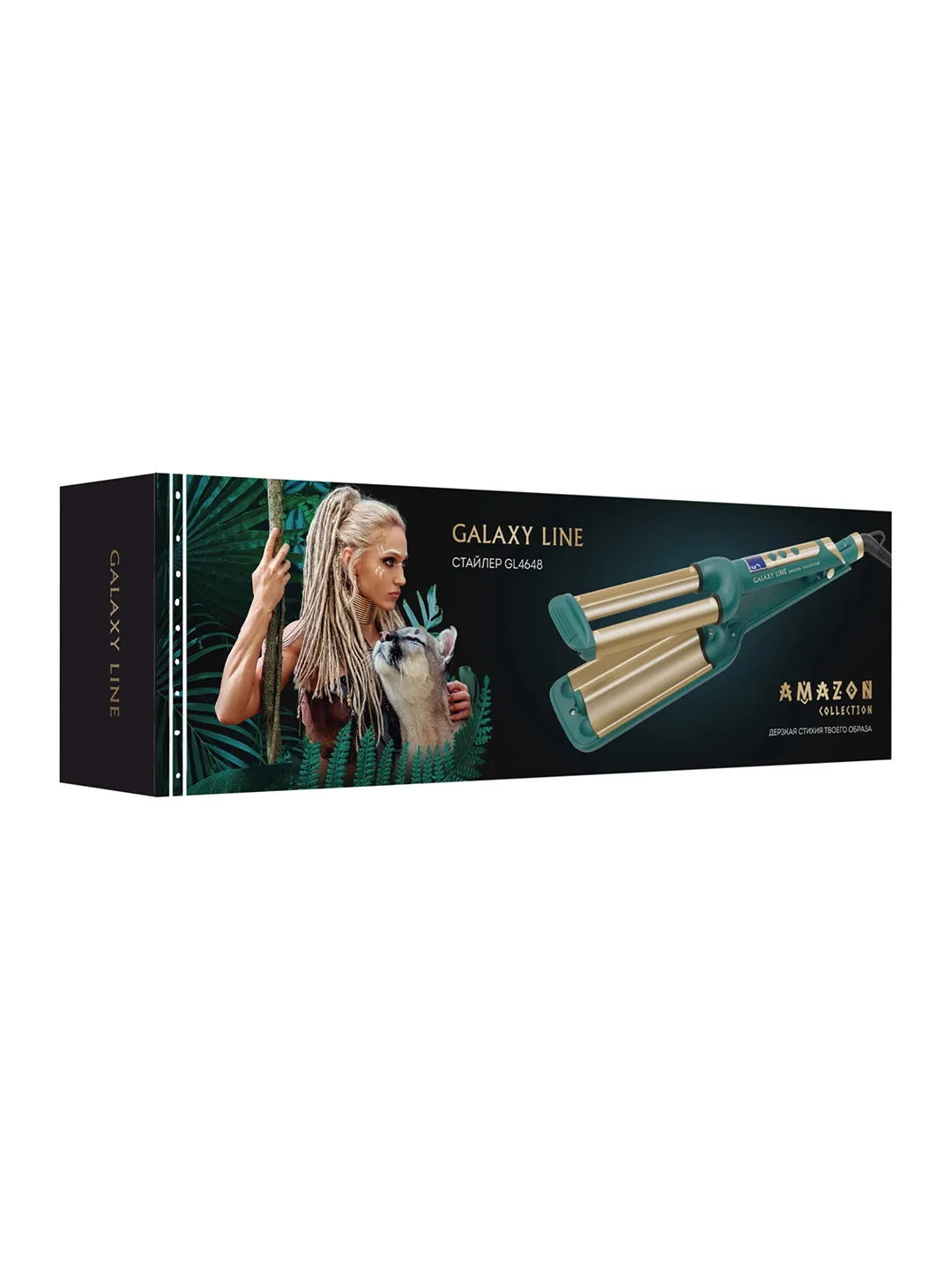 Стайлер Galaxy LINE GL 4648, амазонка, 80 Вт