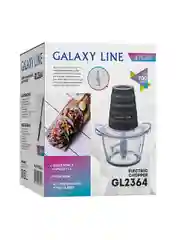 Чоппер электрический Galaxy LINE GL 2364, черный, стеклянная чаша 1 л, 700 Вт