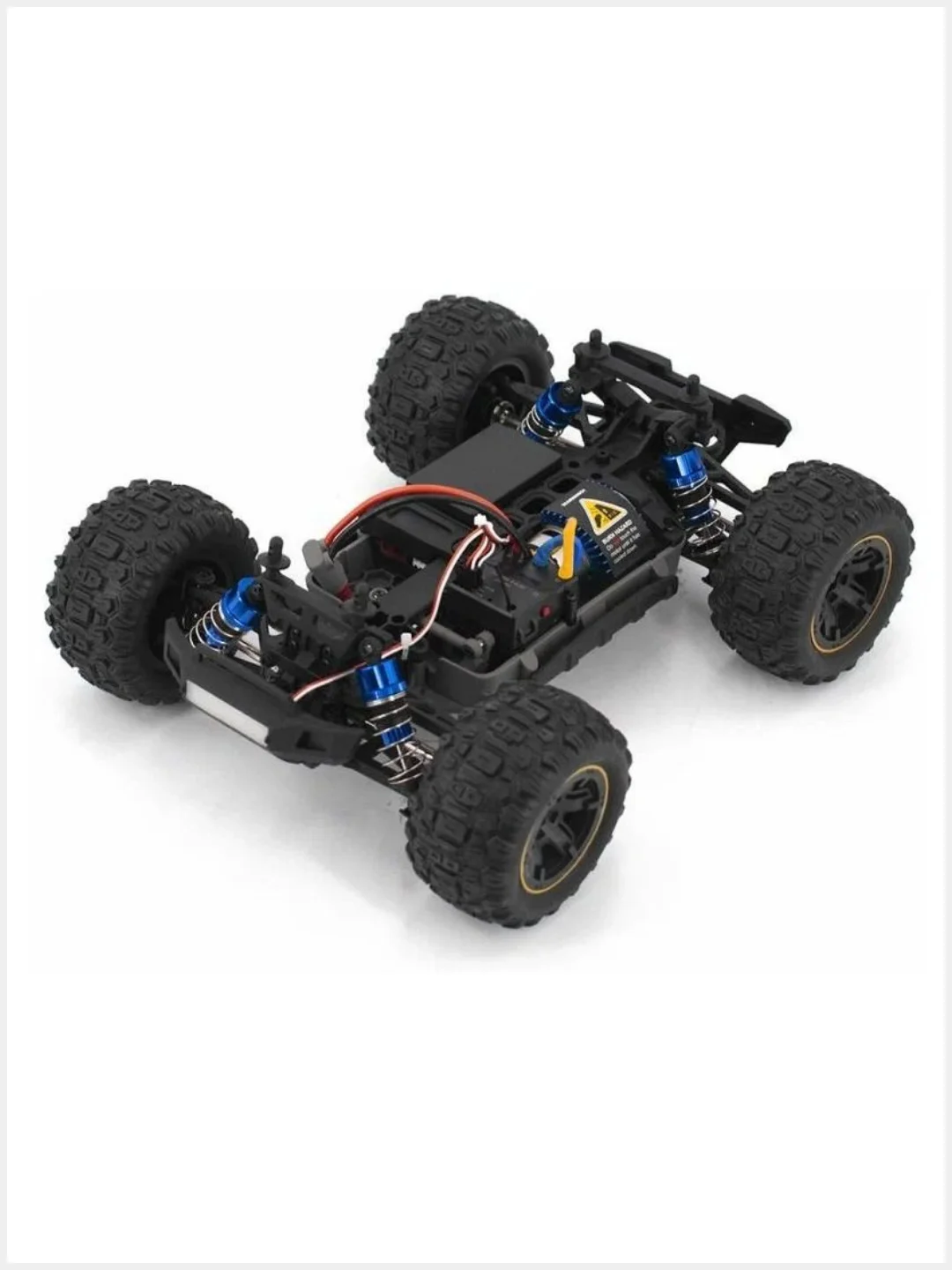 Зеленый радиоуправляемый монстр MJX Hyper Go 16108 4WD 2.4G LED 1/16 RTR