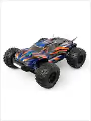 Оранжевый радиоуправляемый монстр MJX Hyper Go 16108 4WD 2.4G LED 1/16 RTR