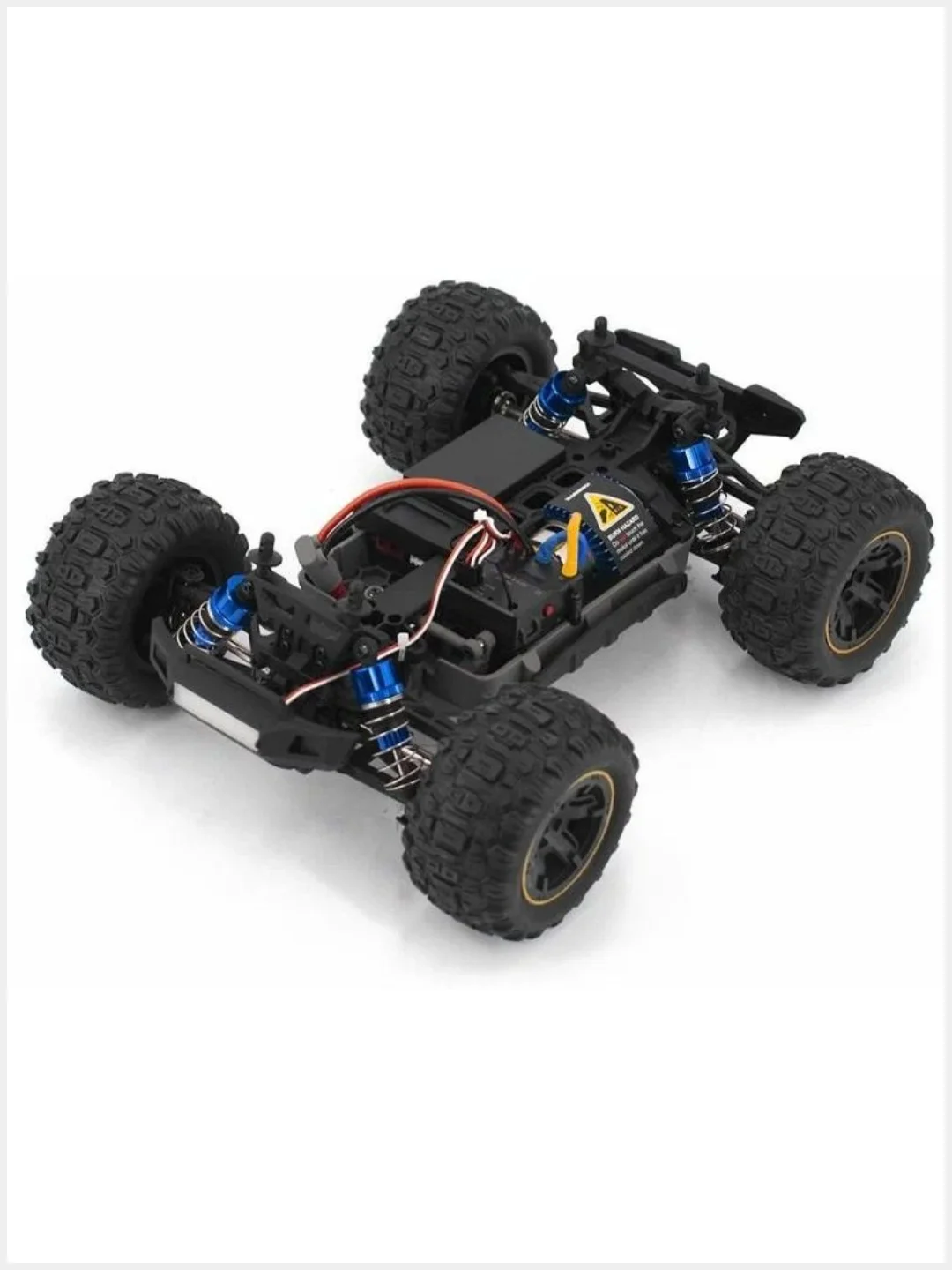 Оранжевый радиоуправляемый монстр MJX Hyper Go 16108 4WD 2.4G LED 1/16 RTR