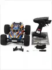 Оранжевый радиоуправляемый монстр MJX Hyper Go 16108 4WD 2.4G LED 1/16 RTR