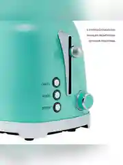 Тостер электрический Galaxy LINE GL 2917, тиффани, металл, 900 Вт