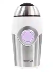 Серебряный кофемолка электрическая MARTA MT-2169 кофемолка нерж. сталь,ИМПУЛЬСНЫЙ режим