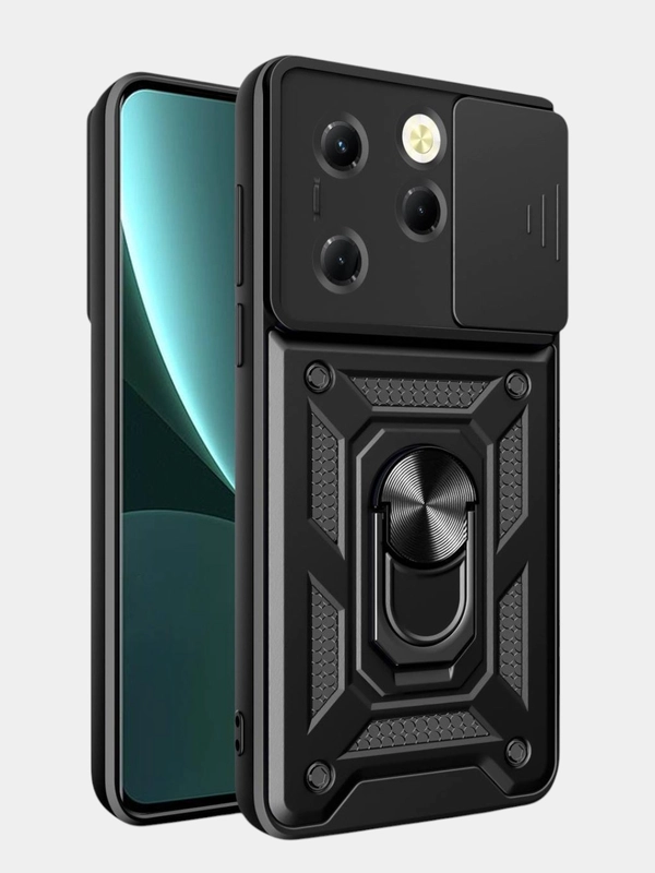 Чехол противоударный kick с защитой камеры для Tecno Spark 20 Pro