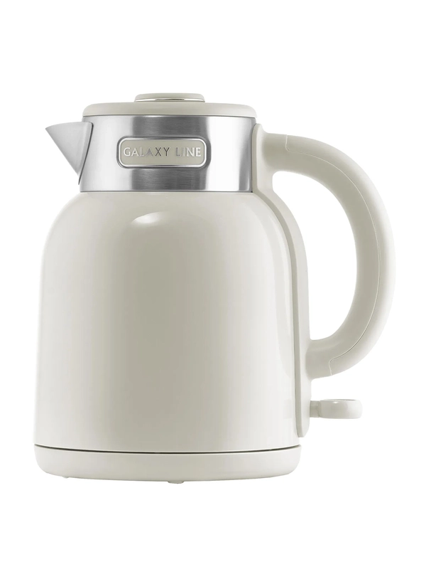 Чайник электрический Galaxy LINE GL 0363, бежевый, пластик