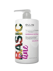 Кондиционер OLLIN PROFESSIONAL BASIC LINE, с экстрактом репейника, 750 мл