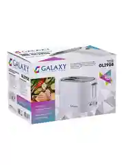 Тостер электрический Galaxy LINE GL 2908, белый, пластик, 800 Вт