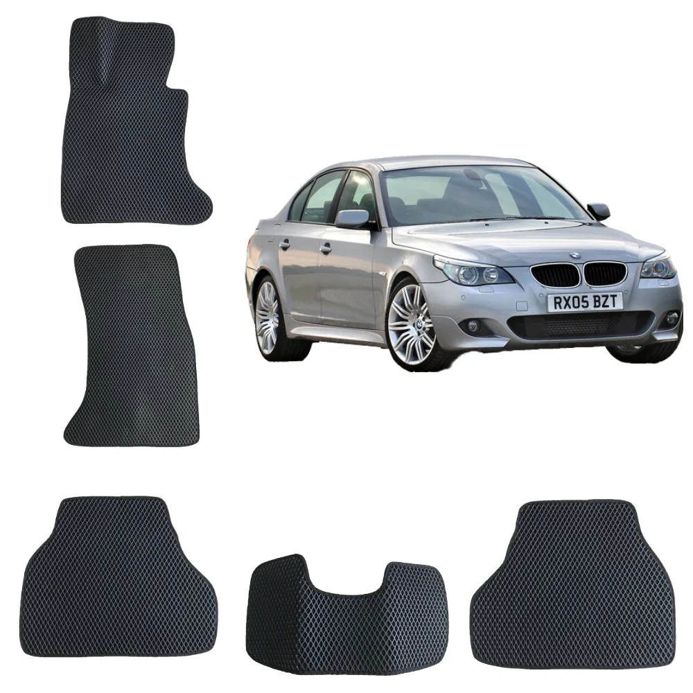 Автомобильные 3D-коврики EVA в салон для BMW 5 (E60) / БМВ 5 (5 поколение)