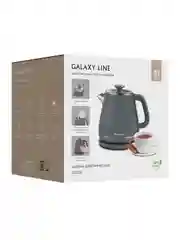 Серый чайник электрический Galaxy LINE GL 0331, белый