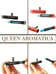 Queen Aromatica Ароматаизатор автомобильный в дефлектор. Deflector + 3 стика. Набор
