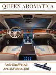 Queen Aromatica Ароматаизатор автомобильный в дефлектор. Deflector + 3 стика. Набор