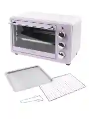 Белый духовой шкаф LUMME LU-EO1715A /1800 Вт/ Объем: 30 л/ 4 нагревательных элемента/ 3 режима