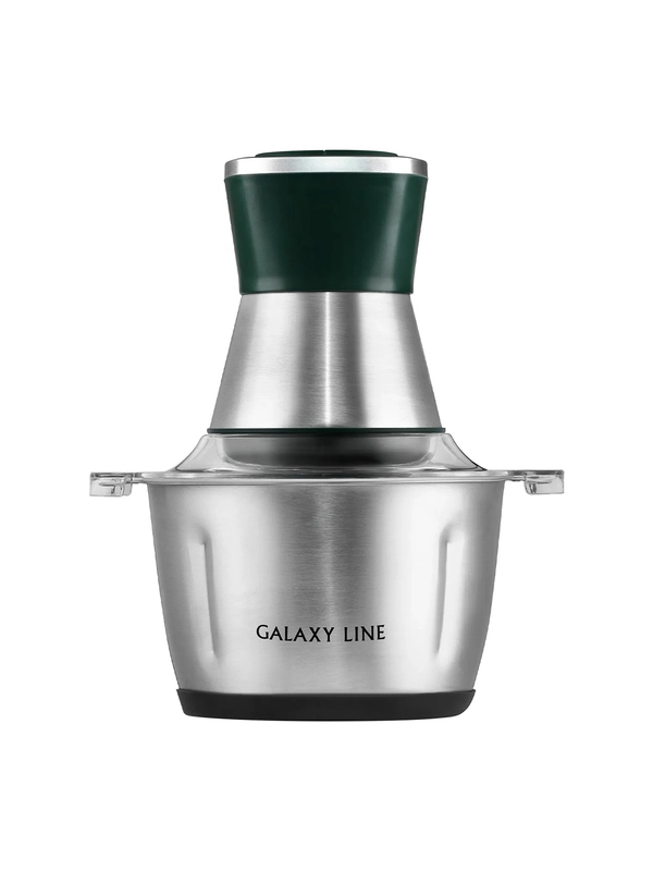 Чоппер электрический Galaxy LINE GL 2382, зеленый, металлическая чаша 1,8 л