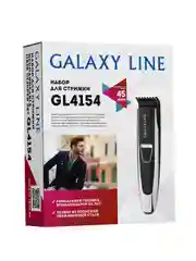 Набор для стрижки Galaxy LINE GL 4154, черный с серебристым, аккумуляторный
