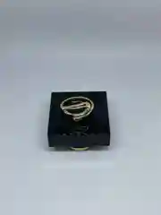 Золотой кольцо змейка/кольцо женское, кольцо бижутерия