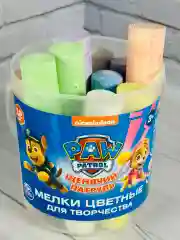 Мел мелки для рисования асфальта доски Щенячий патруль 12 шт