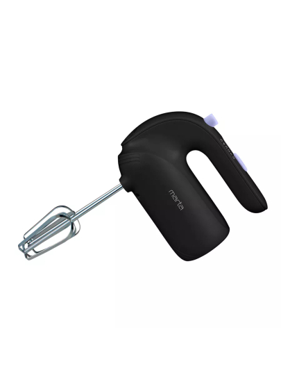Миксер ручной MARTA MT-MX1515B 800Вт, 5 скоростей, 4 насадки, темный аметист