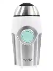Серебряный кофемолка электрическая MARTA MT-2169 кофемолка нерж. сталь,ИМПУЛЬСНЫЙ режим, ясная яшма