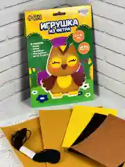 Шьем сами для девочек игрушки из фетра Сова совенок совушка