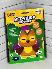 Шьем сами для девочек игрушки из фетра Сова совенок совушка