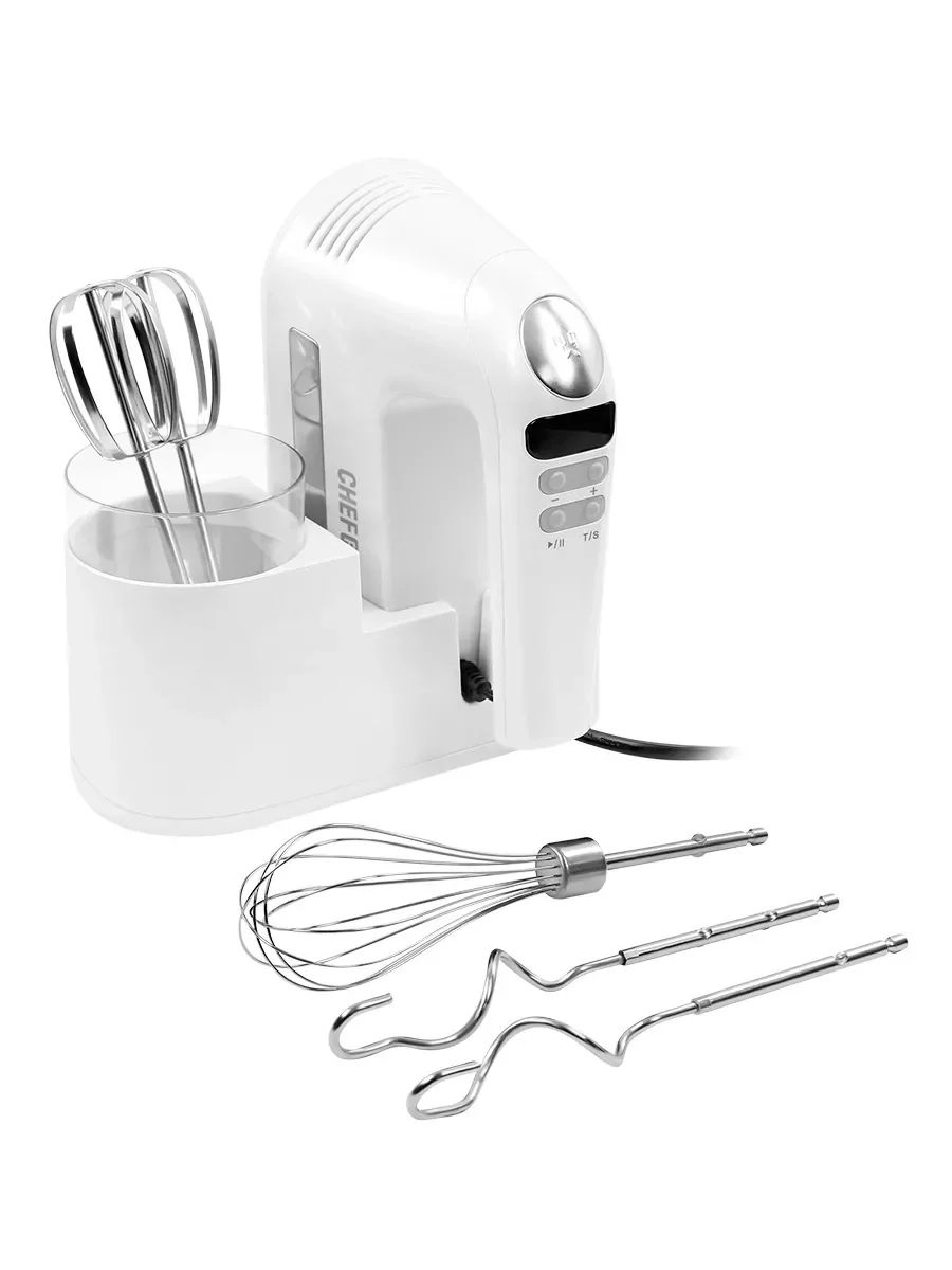 Белый миксер CHEF PRO CF-MX1300A белый жемчуг