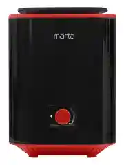 Черный увлажнитель воздуха для дома MARTA MT-HF4707A с УФ лампой, черный/красный