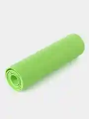 Зеленый спортивный коврик для йоги, фитнеса и туризма с чехлом