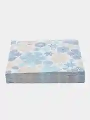 Голубой салфетки бумажные на стол, на праздник, новогодние, 33*33см, 20шт